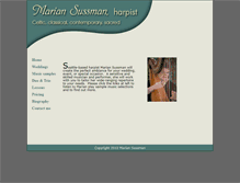 Tablet Screenshot of mariansussman.com